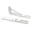 thumbnail image 1 of FUTUREORYY 2Pcs Triangle Bracket Shelf Support Wall Mounting Durable Cold Rolled Steel 13.8In, 1 of 6