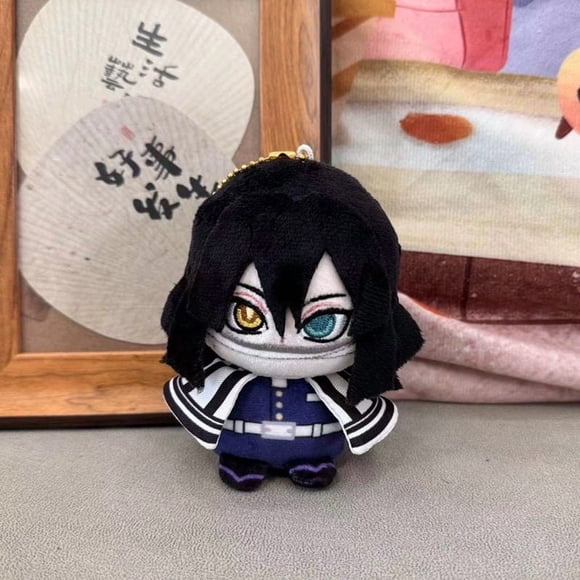 Anime Plush Dolls Collection Kanroji Mitsuri Agatsuma Zenitsu Shinobu Iguro Obanai Stuffed Toy Figure Gift for Fans