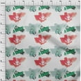 thumbnail image 3 of oneOone Cotton Cambric Dark Peach Fabric Text|Jellyfish & Anchor Hook Watercolor Craft Projects Decor Fabric Printed By The Yard 56 Inch Wide, 3 of 4