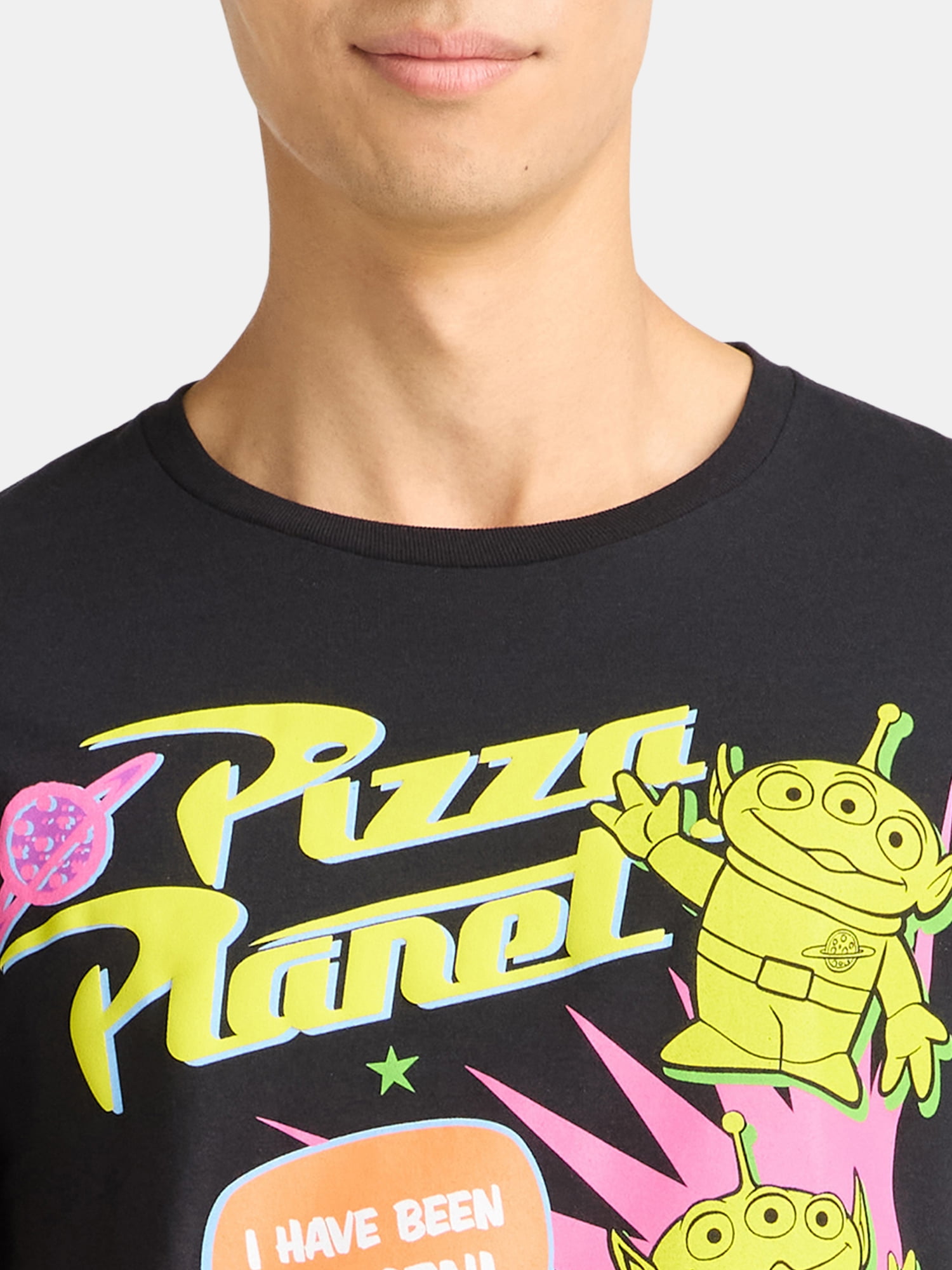Pizza Planet Men's and Big Men's Graphic Tee, Sizes S-3XL