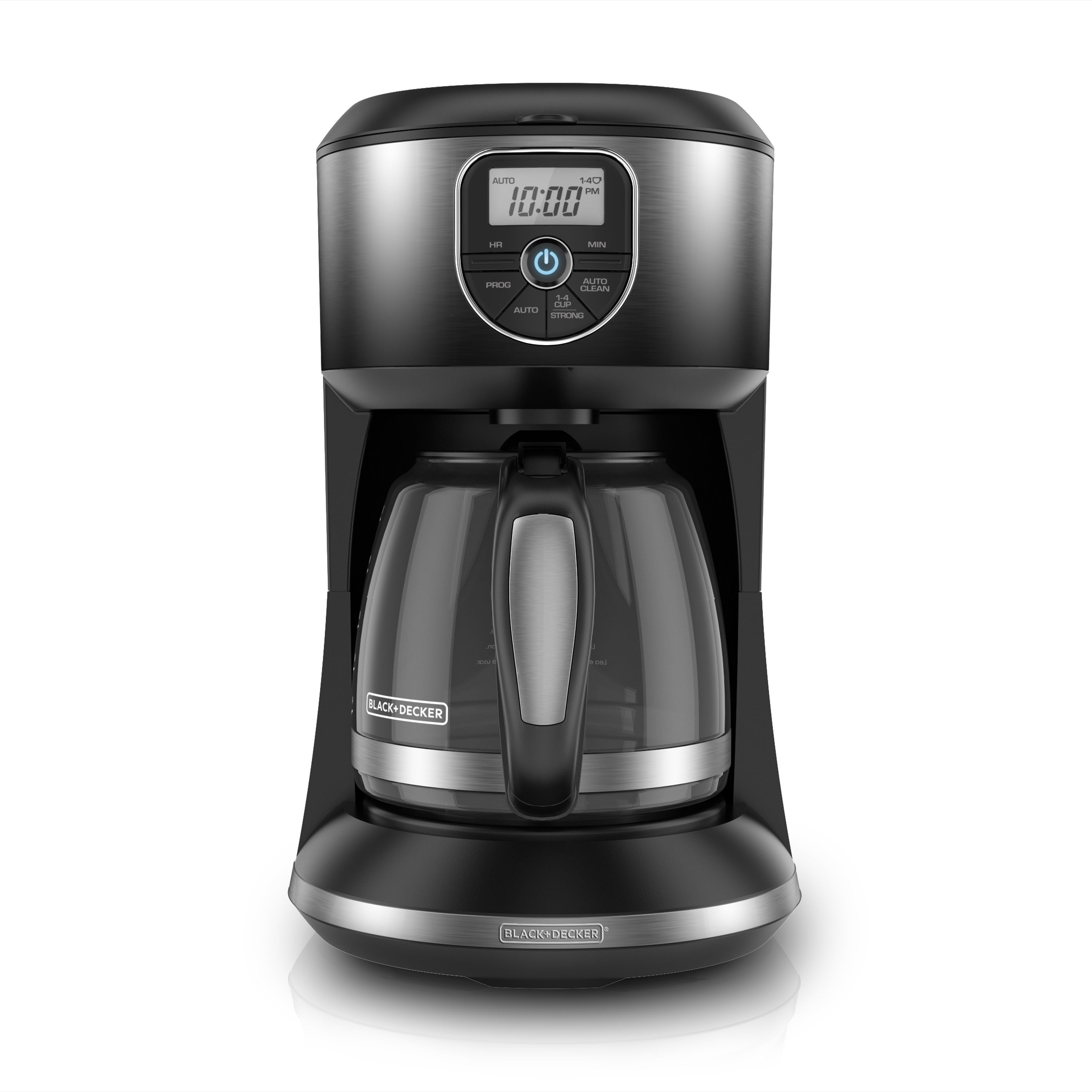 Black & Decker Café Select 12-Cup Dual Brew Coffeemaker Black/Silver  CM6000BDM - Best Buy