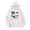 White, variant on Valora Men Sweatshirt Men's Hoodie Sweatshirt for Fall Winter with 3D Face Print Comfortable Warm Casual Pullover Top for Everyday Wear White 2XL
