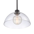 thumbnail image 6 of Atlas Lighting and Home 1-Light Hanging Pendant Ceiling Light Fixture with Dome Shade - 14" Matte, 6 of 6