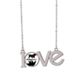 thumbnail image 1 of Reflection Marché Boursier Taureau Amour Collier Pendentif Bijoux, 1 of 3
