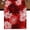 Red, variant on Red Grey Flowers Burlap Cotton Table Runner 13x72 Inches Long, Modern Abstract Blooms Floral Farmhouse Table Runners, Outdoor Dining Tablecloths Decor for Baby Shower/Party/Wedding