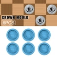 thumbnail image 4 of 6PCS DIY Chess Board Crown Mold Silicone Chess Making Tool, 4 of 9