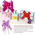 thumbnail image 4 of BrowQuartz 10 Pieces Bow Pull Decor Arts Multi-colors Festive Packing DIY Crafts Hand-Pulled Flower Wedding Christmas Car Accessory Heart/Light Purple, 4 of 6