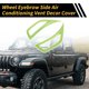 thumbnail image 3 of Cubierta decorativa lateral de ceja de rueda para ventilación del aire acondicionado para Jeep Wrangler JL JLU Gladiator JT 2018-2020, 3 of 6
