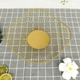 thumbnail image 3 of Frutero de alambre con forma de cesta, centro de mesa para la cocina, comedor y encimera. B_Gold_S, 3 of 5