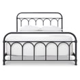 thumbnail image 3 of Signature Design by Ashley Casual Nashburg Queen Metal Bed  Black, 3 of 8