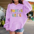 thumbnail image 2 of Ruyang Girls Boys 4th Grade Back to School Hoodie Kids Long Sleeve Cute First Day of School Hoodie Preppy Sweatshirts, 2 of 7