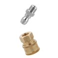 thumbnail image 1 of 2 Piezas de Conector de Limpiador de Conector de '' para Enchufe Y Enchufe Adecuado para Mangueras de Jardín Gloria Conector de manguera de lavadora a presión, 1 of 9