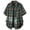 Green, variant on Plaid Shirts for Men Short Sleeve, Button Down Shirt Casual Tops, Green