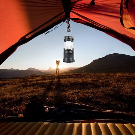 Juslike USB Chargable and Operated Camping Lanterns with Hanging Hook - Best Outdoor, Indoor, Hurricane, Emergency Light, Tent (Best Place For Camping Gear)