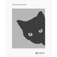 Needlepoint kit Cat Around Corner, 7" x 8"