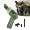 thumbnail image 4 of Rechargeable Handheld Vacuum, Reusable Filter Strong Suction Portable Hand Vacuum Cleaner 120W Detachable Nozzle Lightweight  For Pet Hair For Car, 4 of 8