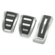 thumbnail image 1 of Manual Engranaje Acelerador Embrague Gas Freno Pedal Almohadilla Funda Kit para Coche, 1 of 5