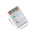 thumbnail image 3 of TACILIP Office Supplies, Metallic Pens Student Art Drawing Pens Colorful Coloring Doodle Pens Set Drawing Album Gel Ink Pens 26.4ml, Gifts for Men, 3 of 6