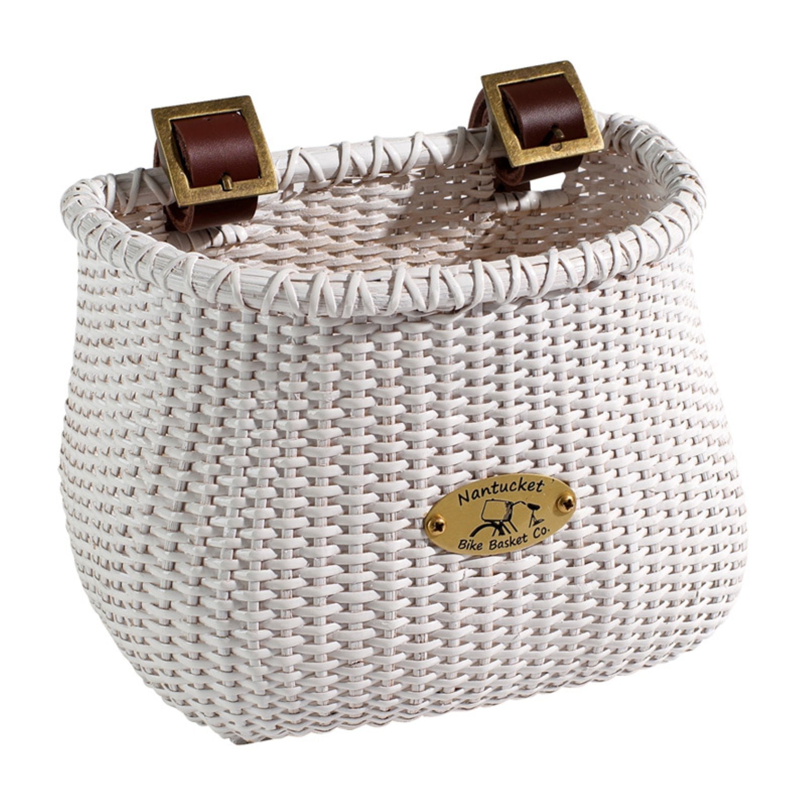 Nantucket Basket Co. Child's Lightship, Classic/Tapered, White