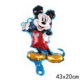 thumbnail image 3 of 10 piezas Mini dibujos animados Kawaii Sanrio KT Disney Princess globo de película de aluminio decoración de fiesta de cumpleaños para niños globo Baby Shower, 3 of 5