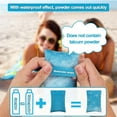 thumbnail image 5 of 4PCS Sand Remover for Beach, Sand Removal Bag,Beach Sand Cleaner, Powder Pouch Sand Remover Brush Wipe Sand Mitt, Sand-Off Beach Vacation Camping Essentials(Talc-Free), 5 of 8