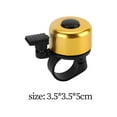 thumbnail image 2 of Timbre de bicicleta Timbre de bicicleta Timbre de bicicleta ligero de aleación de aluminio Timbre de bicicleta Manillar de bicicleta Amarillo, 2 of 9