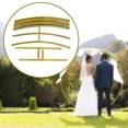 thumbnail image 1 of Gorgeous Wedding Arbor Balloon Arch Stand Wedding Arch Flower Stand 8 Sections 1.6m, 1 of 8
