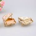 thumbnail image 2 of Jiibva Hand Painted Jewelry Box, Trinket Boxes Hinged, Enameled Piano Decorative Hinged Jewelry Trinket Box Rhinestone Jewelry Display Holder for Grils Women, 2 of 7