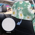thumbnail image 5 of Kuiaobaty Daisy Print Towel Car Seat Covers with Storage Bag Sweat Absorption Car Seat Towel Cover After Gym Multi-Purpose Sweat Towels for Truck Sedan SUV, 5 of 7
