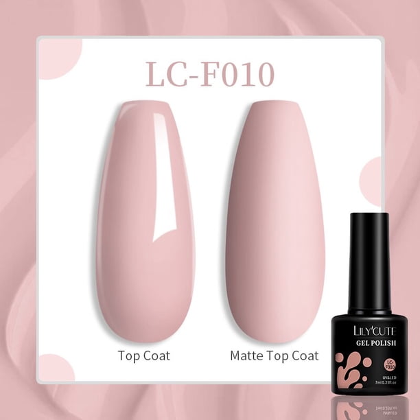 LILYCUTE 7ML esmalte de uñas en Gel colores azul desnudo todo para manicura Semi permanente Soak Off Gel UV LED mate capa superior barnices zhangmengya LED