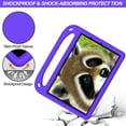 thumbnail image 2 of Allytech Fire HD 8 2021 Case, Fire HD 8 Plus Case 10th Gen 2020, Soft EVA Rubber Kids Friendly Drop Protection Shockproof Kickstand Handle Case Cover for Amazon All-new Kindle Fire HD 8 2020, Purple, 2 of 6