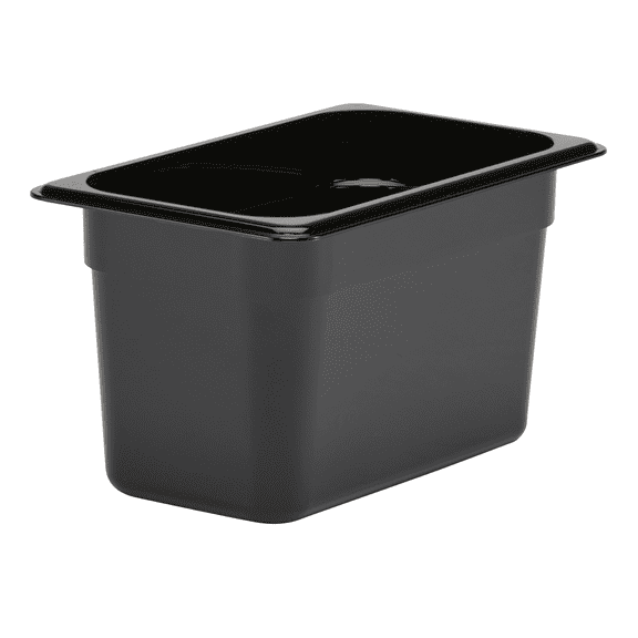 Cambro Food Pan 1/4 X 6" Camwear Black