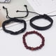 thumbnail image 3 of Pulseras para mujer, regalos para mujeres y hombres, pulsera de cuero tejida vintage, juego de pulseras de cuero de aleación, joyería de pulsera, 3 of 3