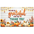 thumbnail image 6 of Decorative Design Thank You Banner Colorful Pumpkins Fall Leaves Autumn Theme for Indoor Decoration Family Gathering Thanksgiving Party, 6 of 7