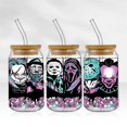 thumbnail image 1 of Pegatinas de transferencia de Halloween a prueba de agua UV DTF Cup Wraps Sticker DIY 3D Wrap Calcomanía para vidrio libre de 16oz, 1 of 4