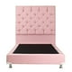 thumbnail image 2 of Box Base Cama Queen Size + Cabecera Capri Rosa Dicasa  Pink, 2 of 8