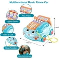 thumbnail image 2 of Toddler Telephone Developmental Toys for 1 2 3 Year Old Boy Girl Gifts Toy Baby Telephone with Music and lighting Baby Toys Educational Learning Toys for 12 18 24 Months, 2 of 6
