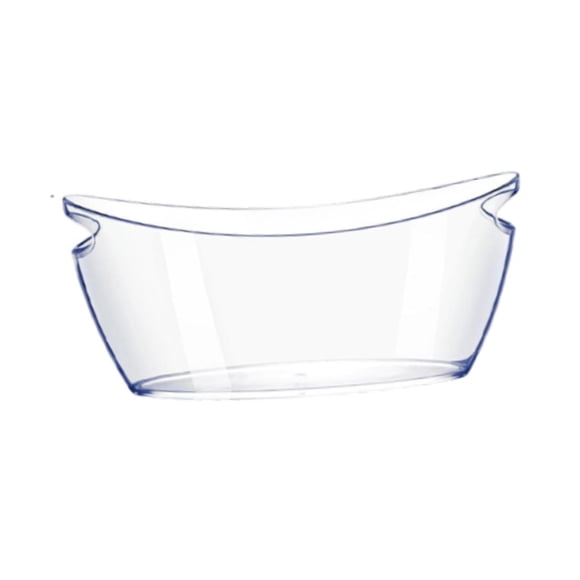 Luzkey Ice Bucket Bar Supplies with Carry Handles Clear for Chilling Champagne