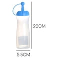 thumbnail image 3 of Botellas de chorro, dispensador de botellas exprimibles con botella exprimible, botella de salsa construida para durar, 3 of 8