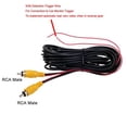 thumbnail image 2 of EKYLIN Car RCA Reverse REVERSING Rear View Parking Camera Video Cable with Detection Wire Reverse Trigger Lead (10, 2 of 4