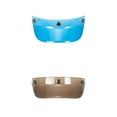 thumbnail image 1 of Miulika 2 Pcs Pic de Moto pour 3 Griffes à Pression pour Casques 3/4 Brun Bleu/, 1 of 9