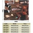 thumbnail image 3 of Matthew Lillard Fleece Blanket Throw Blanket for Couch - Cozy Luxury Bed Blanket Microfiber and Throws for Sofa, 3 of 6