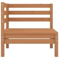 thumbnail image 3 of vidaXL 6 Piece Garden Lounge Set Honey Brown Solid Pinewood, 3 of 5