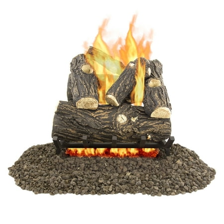 

Pleasant Hearth Willow Oak 18 Vented Gas Log Set 45 000 BTU