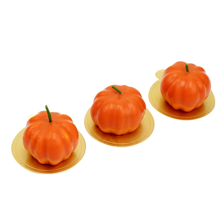 Pastry Tek Silicone Pumpkin Baking Mold - 6-Compartment - 1 count box