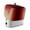 Khaki Red Black, variant on Sage Green Khaki Ombre Toaster Cover 2 Slice, Modern Abstract Art Gradient Dustproof Bakeware Oven Protector with Top Hook, Waterproof Small Kitchen Appliance Toasters Dust Cover, 11"x6"x8"