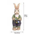 thumbnail image 3 of Bunny Easter Artificial Straw Rabbit Ornaments Party Props Multicolor Foam Home Decoration Simulation, 3 of 5