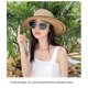thumbnail image 5 of Sombreros de sol para mujer, sombrero de playa UPF 50+, sombrero de paja con ala ancha, 5 of 6