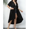 thumbnail image 2 of Plus Size Swimsuit Cover Up for Women Chiffon Cardigan Beach Cover Up Casual Bathing Suit Coverups Shermie, 2 of 5