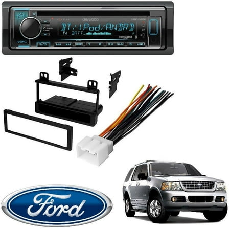 Kenwood eXcelon CD Receiver w/Bluetooth Front USB SiriusXM Ready Spotify, Pandora for iPhone or Android phones FORD 1995 - 2005 EXPLORER (ALL MODELS) CAR STEREO DASH INSTALL MOUNTING KIT (Best Root File Explorer For Android)